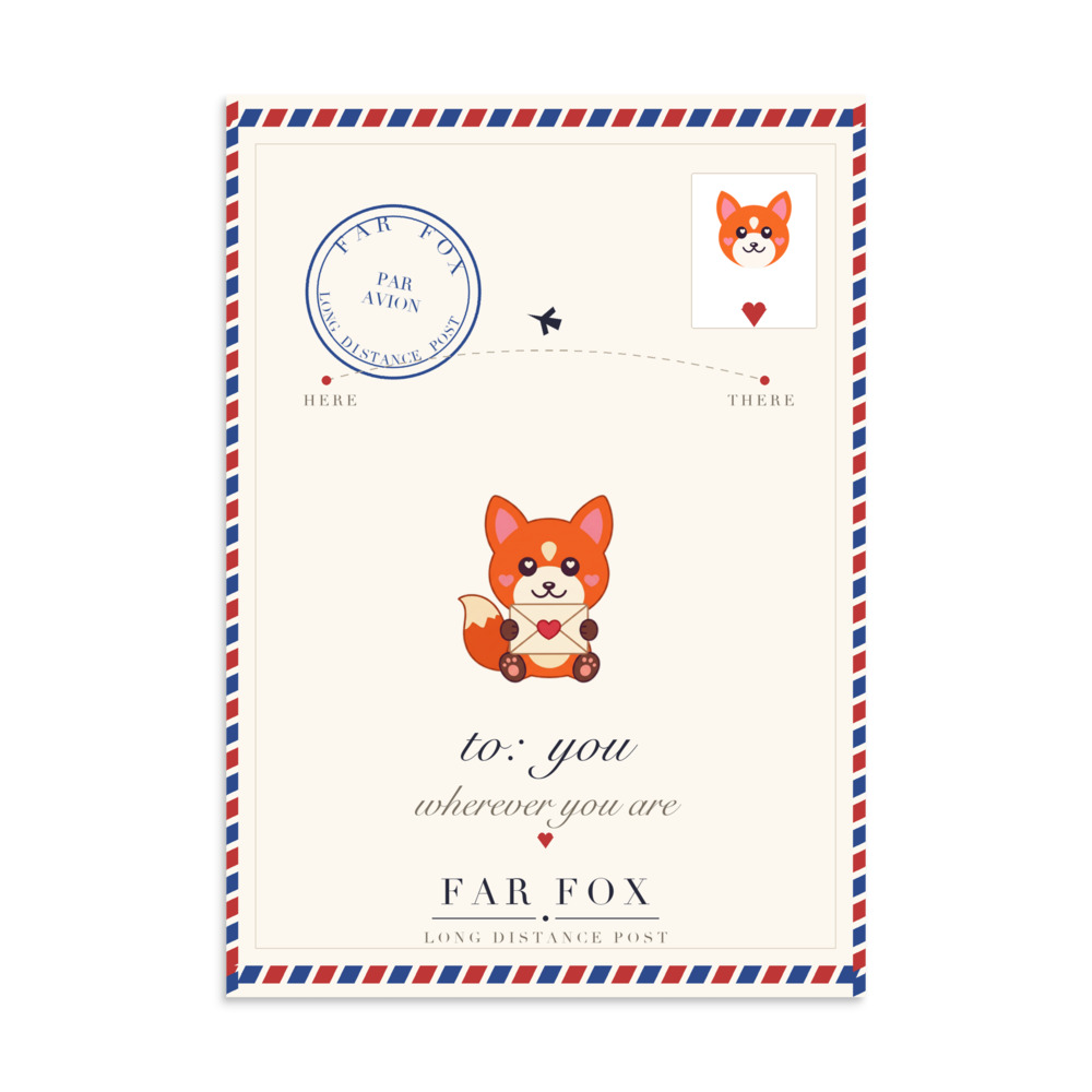"Par Avion" Art Print